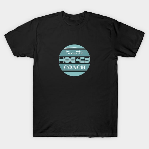 Best hockey coach T-Shirt by Bailamor